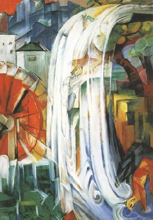 Franz Marc The Bewitched Mill (mk34) France oil painting art
